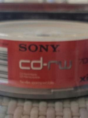 Sony 25CDRW700SP CD-RW cake 25 τεμ επανεγγράψιμοι δίσκοι καινούργιο