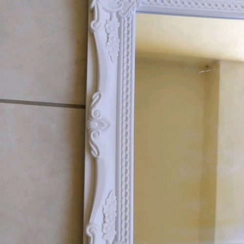 Mirror plastic frame like new