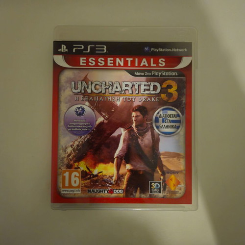 Uncharted 3: Drake's Deception for PlayStation 3 Essentials used