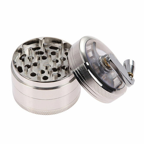Grinder metal 4-layer new type with fine particle screen