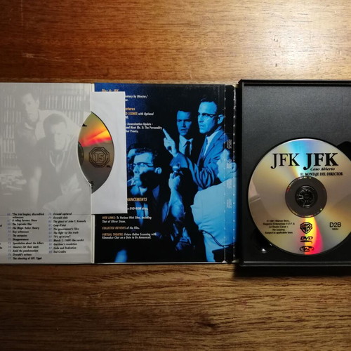 JFK 2 Disc Edition DVD used with Greek subtitles
