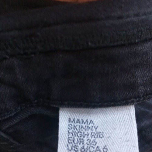 H&M Black Women's Jeans Size 36 Used