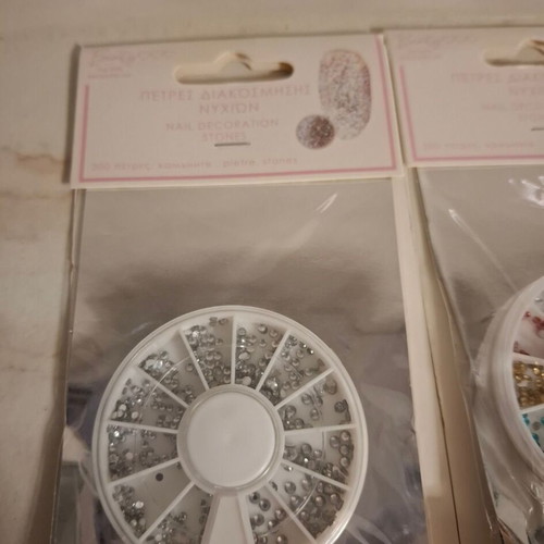 Manicure and pedicure items new in sealed packages