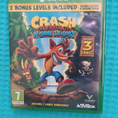 Crash Bandicoot N. Sane Trilogy Xbox One game new