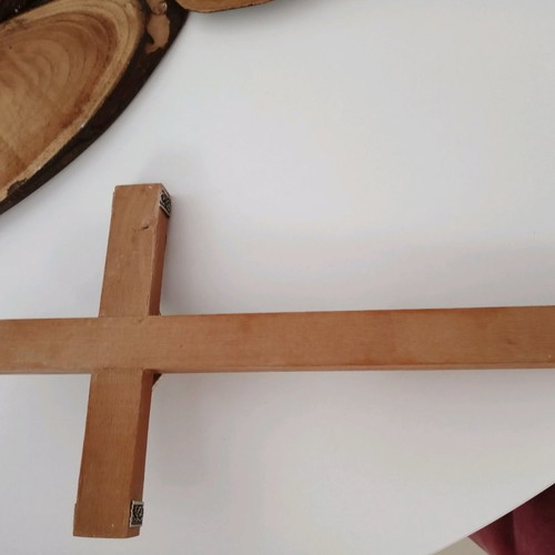 3 παλιοι πινακες σε ξυλο (και 1 σταυρος ξυλο-μεταλλο)