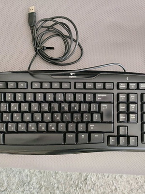 Logitech Keyboard Classic 200 used, Greek classic keyboard
