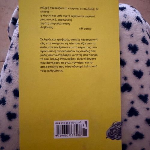 Charles Bukowski The Cat new, Greek translation