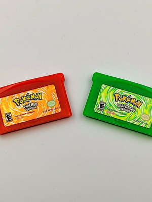 Pokemon FireRed και Pokemon LeafGreen Game Boy Advance μεταχειρισμένα, συλλεκτικά