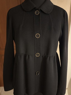 DKNY Wool Blazer Large New Black