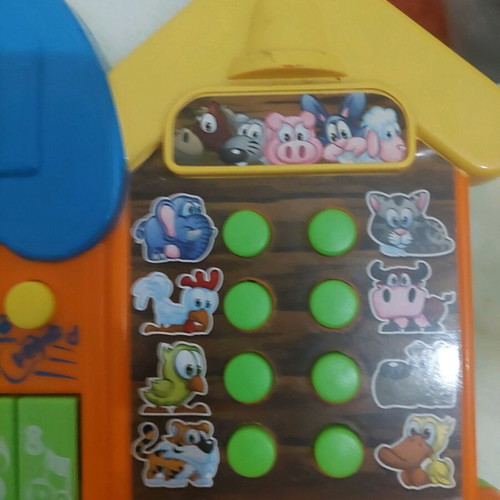 Educational toy phone-piano-animals like new
