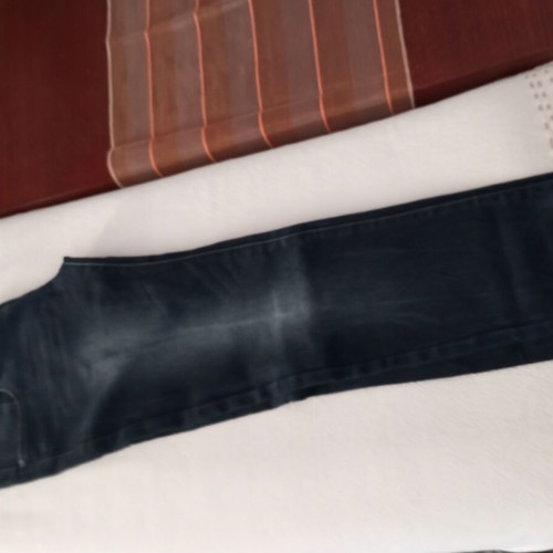 Women's dark blue stretch jeans, sizes 4XL-5XL