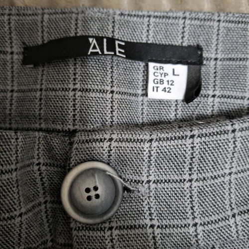 Wool pants A.L.E. gray like new, size L