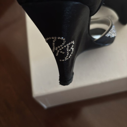 Rebecca Blu vintage sandals used with rhinestones and ankle strap size 40