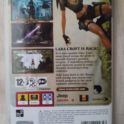Tomb Raider Legend PSP like new