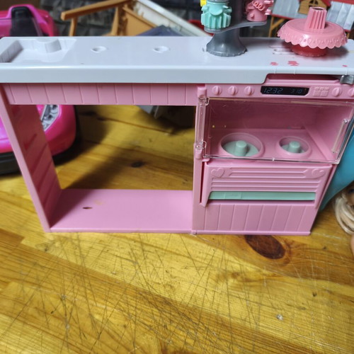 Barbie vehicles and accessories used, various items in very good condition