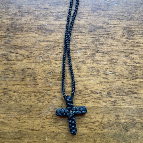 Black cross Mount Athos new
