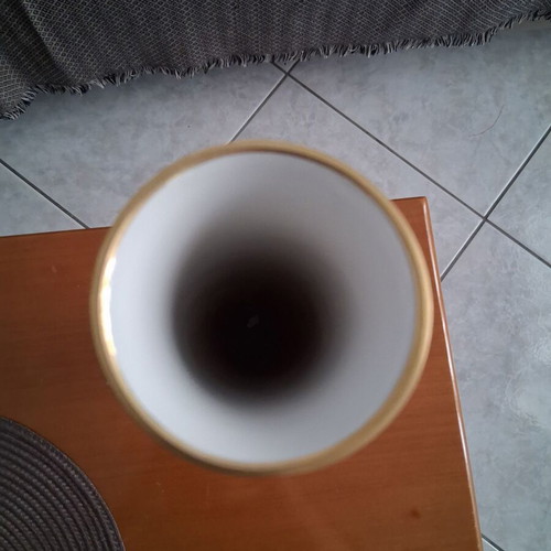 Porcelain vase Bavarian porcelain, like new, height 31 cm