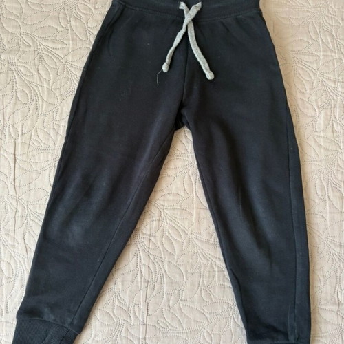 Kids sweatpants used, set of 2, black and grey, Kiabi, age 3