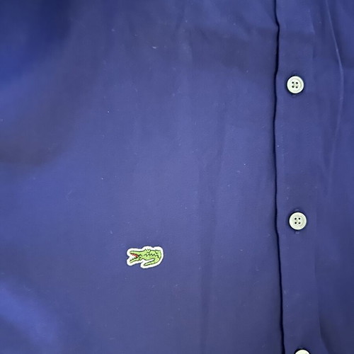 Lacoste dark purple shirt size XL