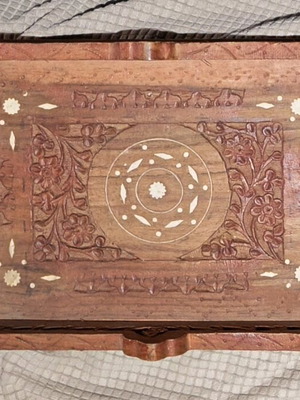 Wooden disc like new, 40 centimeters size