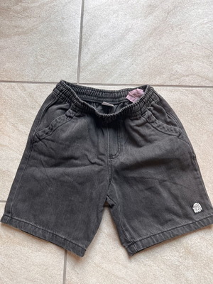 Zara Kids denim shorts like new, size 9 years 134 cm, black acid wash