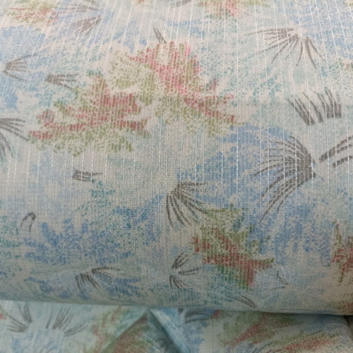 Curtain fabric from Spain new, soft polyester opaque