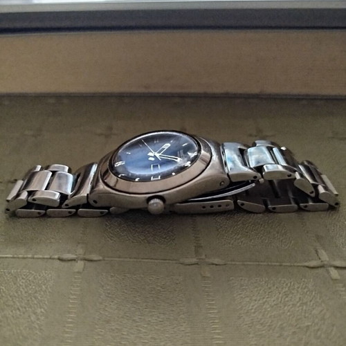 Swatch Irony wristwatch used with stainless steel bracelet