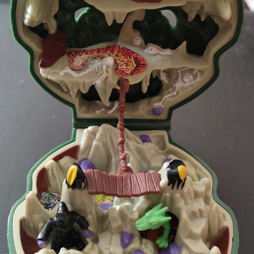Mighty Max Doom Dragon Zone playset vintage, like new