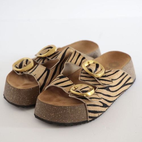 Ateneo women's platform sandals size 39, multicolor
