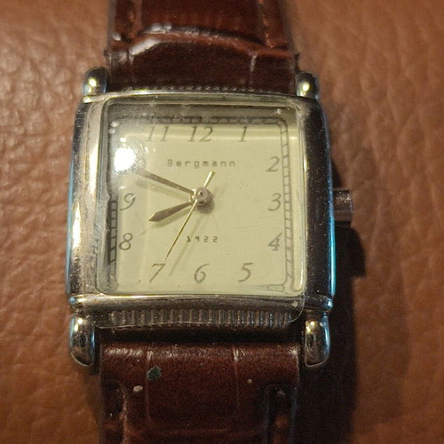 Bergmann 1922 Tank Style Quartz Watch