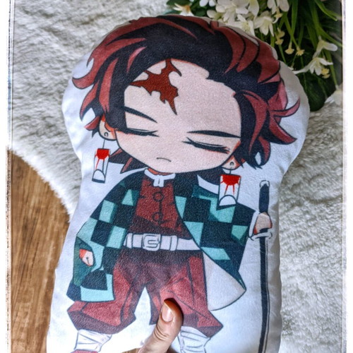 Demon Slayer decorative pillow Tanjiro anime manga