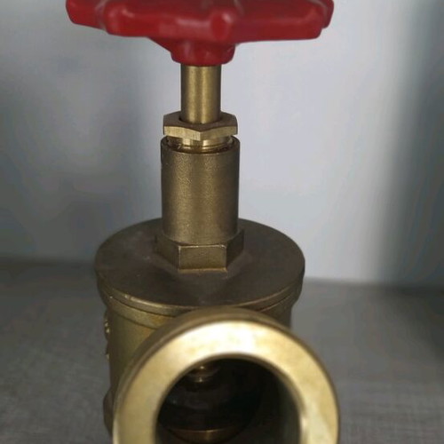 Angle valve 2" new with valve for fire hose connection