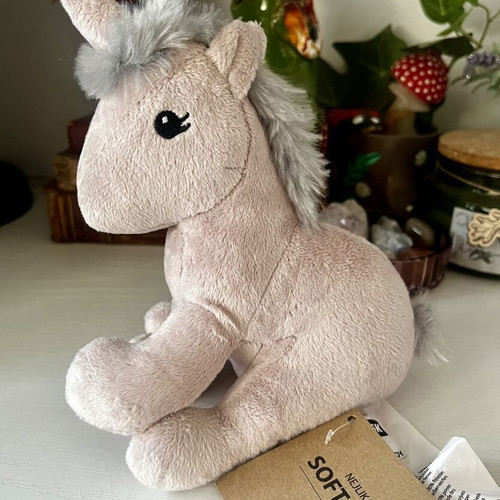 Set of plush unicorn and octopus toys, Nejlikka JYSK