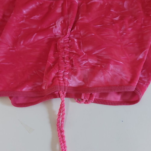 Calzedonia velour shorts size medium, like new, fuchsia