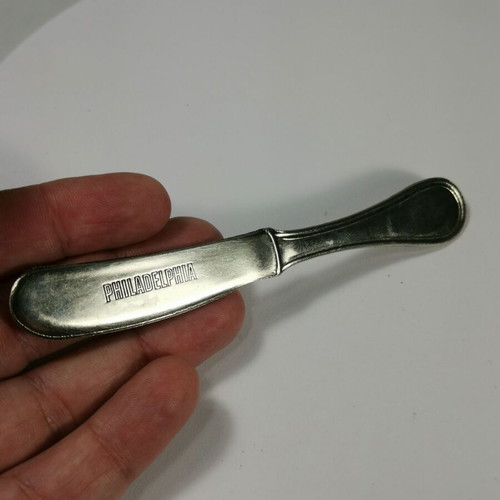 Philadelphia promotional butter knife used