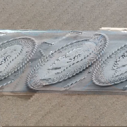 Ασημένια νομίσματα μεταχειρισμένα, 3 20δράχμα Παύλος 1960