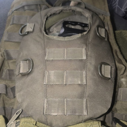 Tactical Vest used with first aid kit and magazine pouches