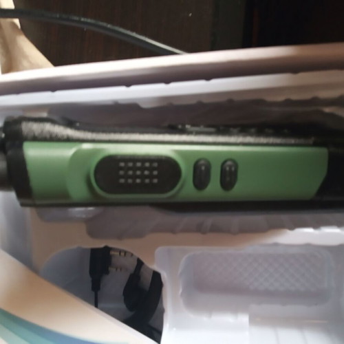 Baofeng UV32 GPS new VHF/UHF with case and charging dock