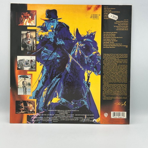 Indiana Jones And The Last Crusade Original Motion Picture Soundtrack used