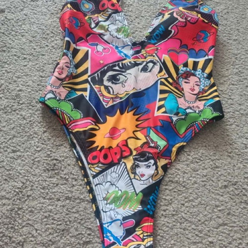 One-piece swimsuit like new, size S, pink