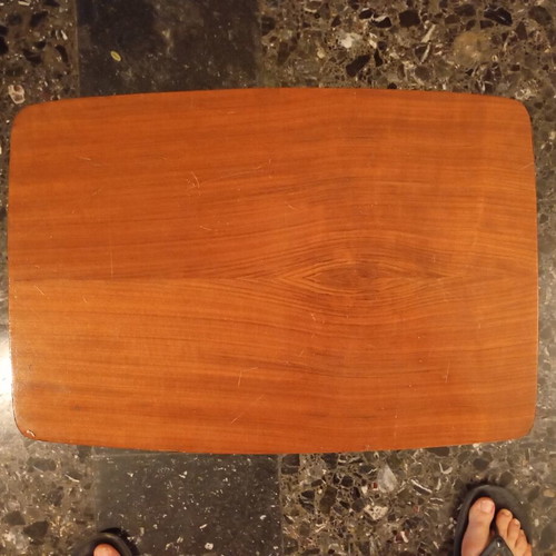 Wooden side table like new, about 50 cm height