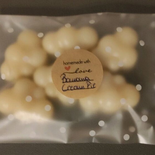 Wax melts with Banana cream pie scent, 6 pieces, made to order