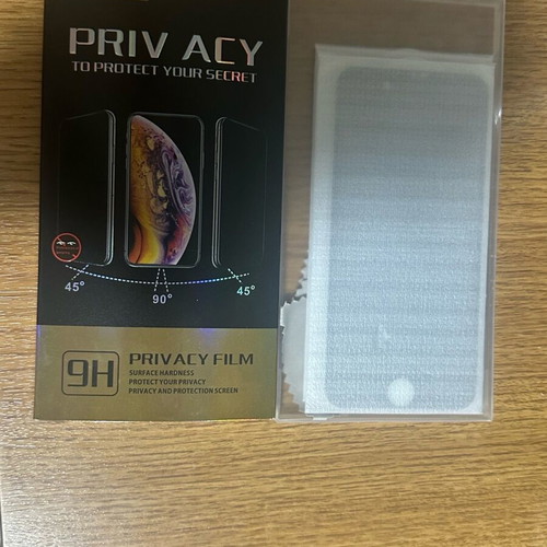 Privacy screen protectors for iPhone 6s, new, pack of 2