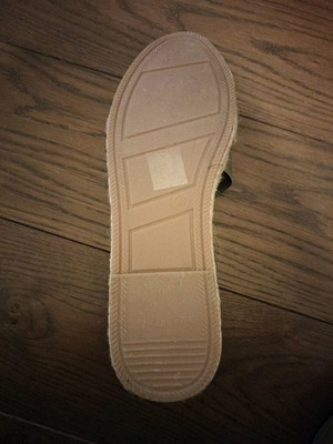Espadrilles new, size 40, black