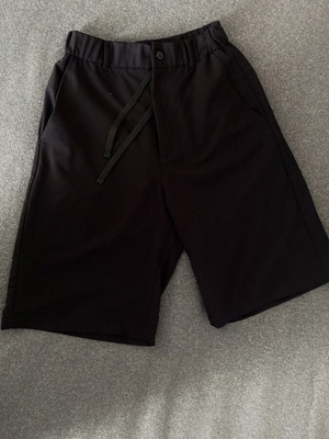 Bershka baggy bermuda shorts used, size S, black