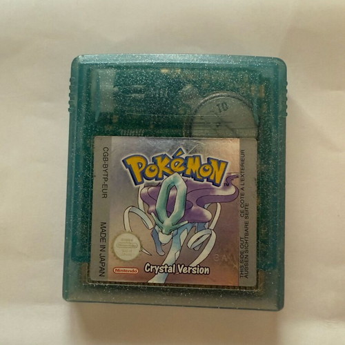 Pokémon Crystal used, for Nintendo, with case included