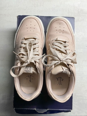 Nike Court Vision Alta women's shoes lightly used, size 38.5 pink