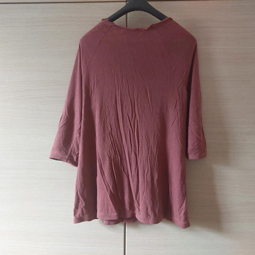 Esprit women's tshirt brick red size Large used