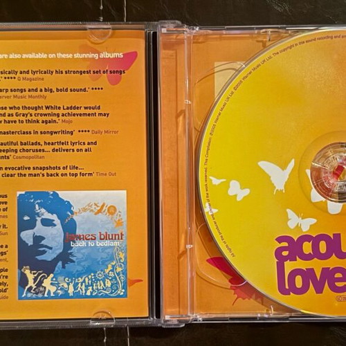 Acoustic Love 2CD compilation like new, 2005 collection