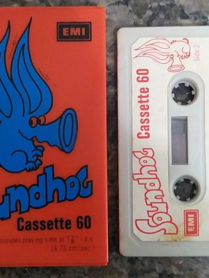 SoundHog cassette used EMI 1972, 60 minutes